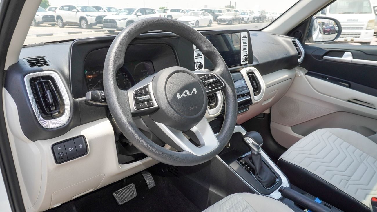 Kia Sonet Brand New Kia Sonet 2024 Export 1.2L 2wd Petrol|White/Beige|N-KIA-SNT-1.5-24|