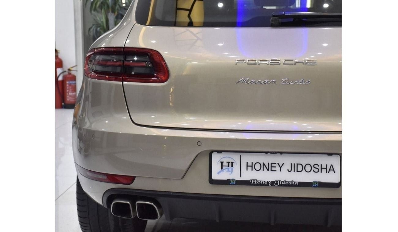 Porsche Macan EXCELLENT DEAL for our Porsche Macan Turbo ( 2015 Model ) in Golden Color GCC Specs