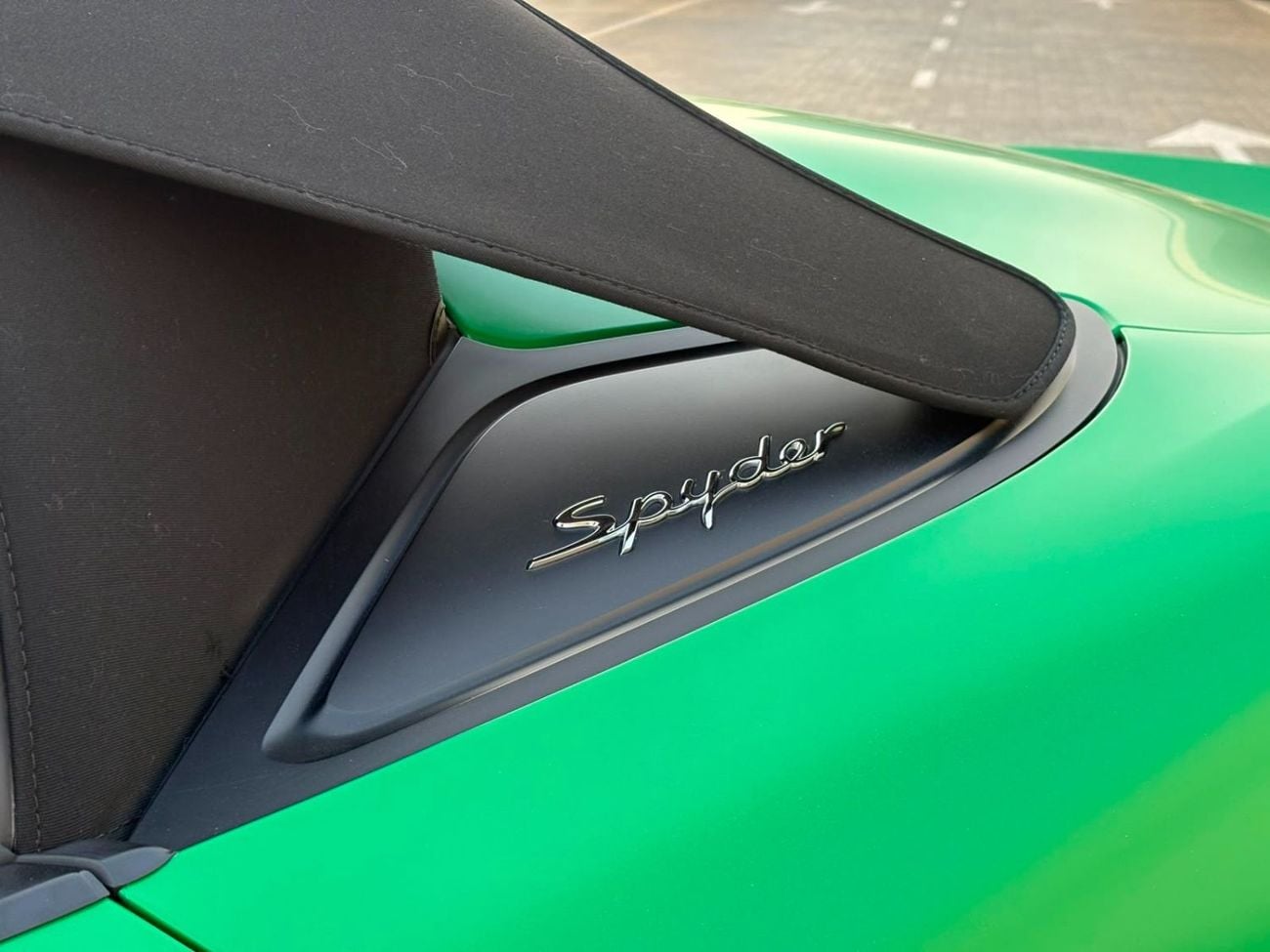 Porsche 718 Spyder STANDARD