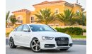 أودي A4 S-Line Quattro - Fully Agency Serviced - GCC - AED 1,058 Per Month - 0% DP