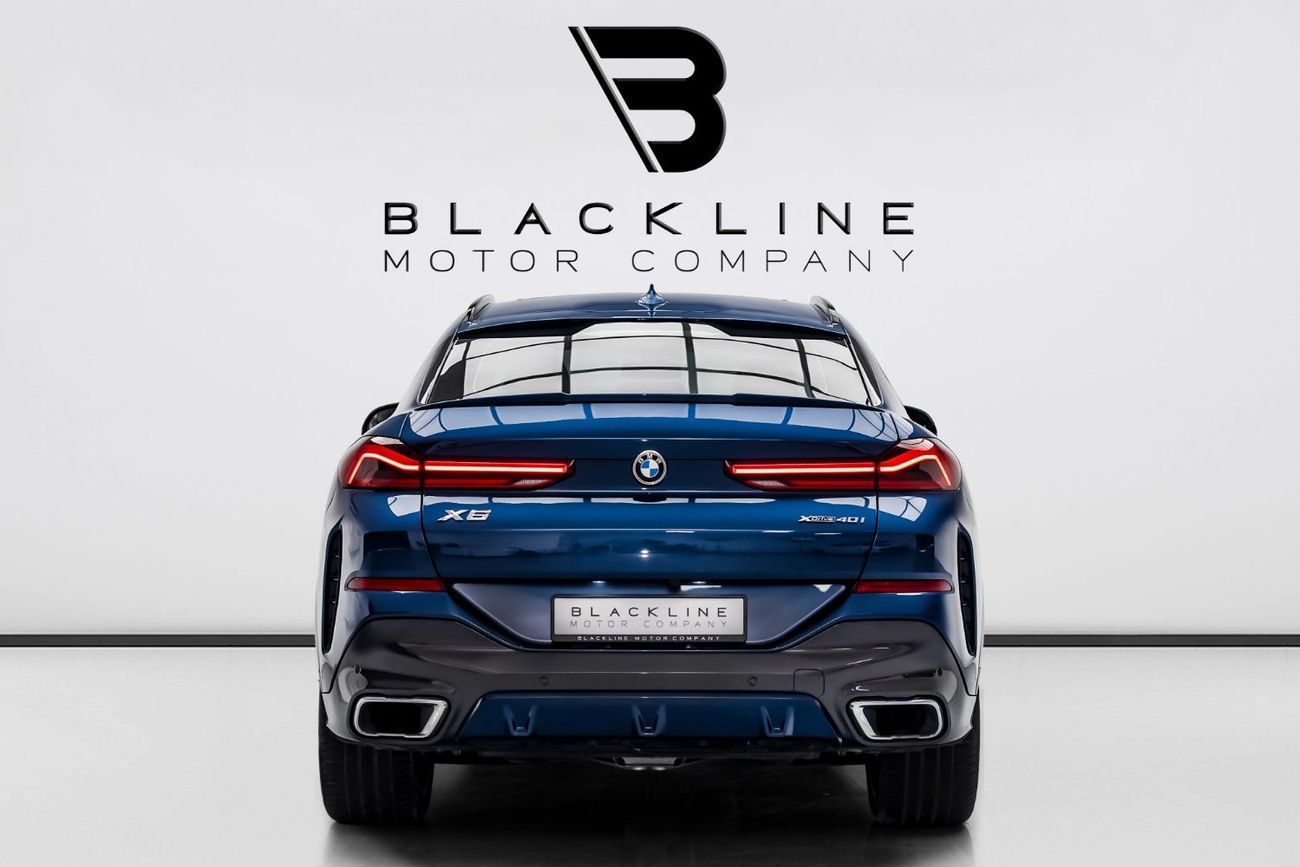 BMW X6 40i M Sport 3.0L 2022 BMW X6 xDrive40i, 2026 BMW Warranty, 2028 BMW Service Contract, Low KMs, GCC