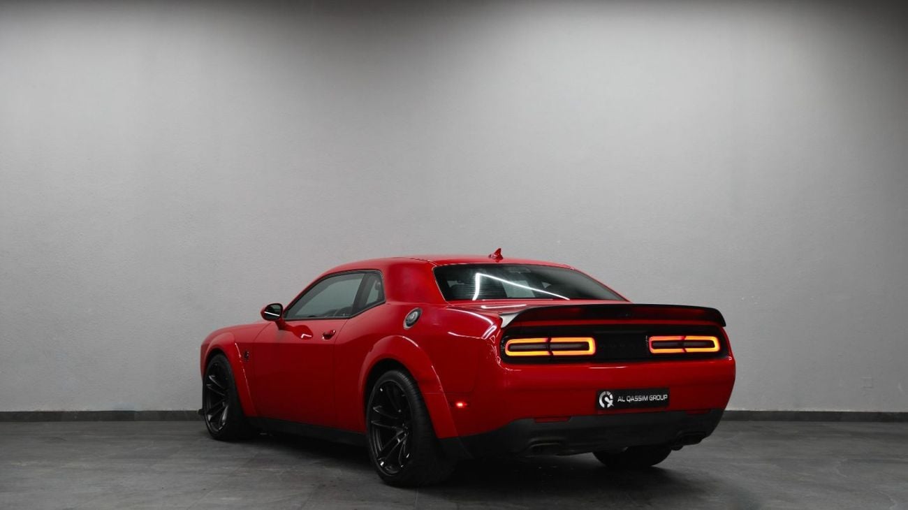 Dodge Challenger SRT Hellcat 6.2L (707 HP) | Brand New | Clean Title | 3 Years Warranty | AED7,600 monthly with 0% Do
