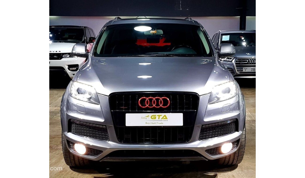 أودي Q7 2014 AUDI Q7 Supercharged S line, Warranty, Service History, GCC