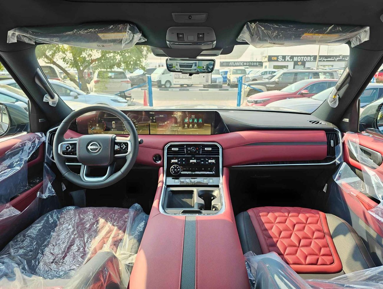 Nissan Patrol G PLATINUM / 3.5TURBO V6 / PWR SEATS WITH 360* CAMERA / HEADUP DISPLAY / FULL OPTION (CODE # 69038)