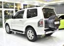 Mitsubishi Pajero EXCELLENT DEAL for our Mitsubishi Pajero GLS 3.8L 3 Doors ( 2018 Model ) in White Color GCC Specs