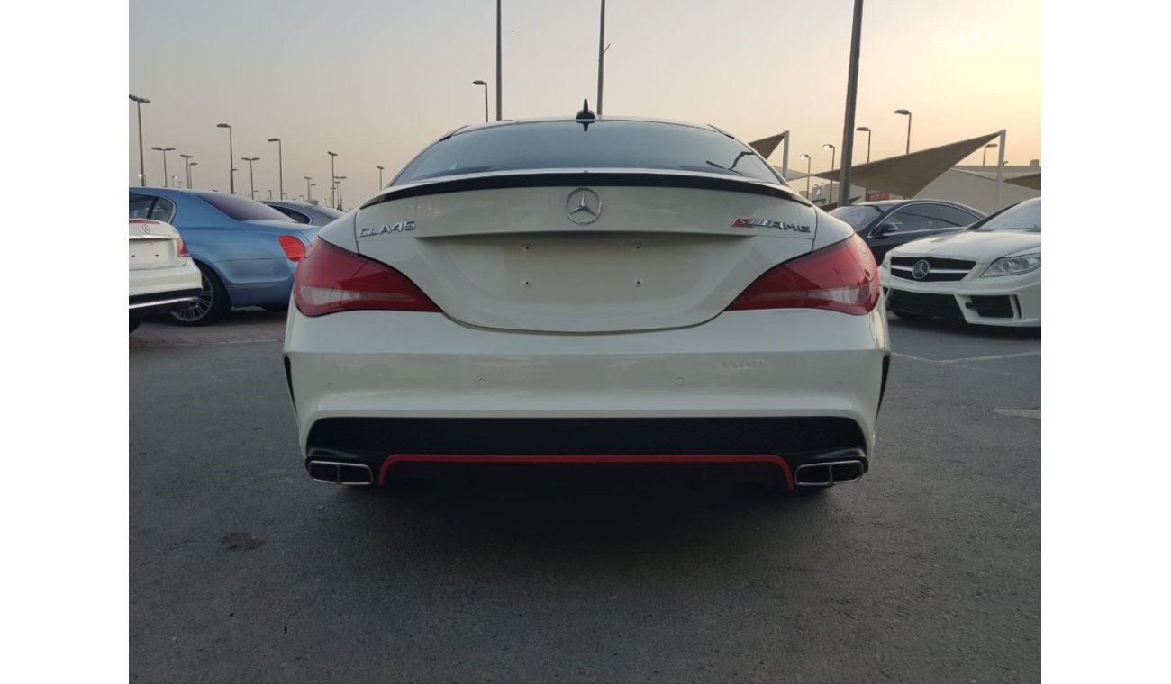 مرسيدس بنز CLA 250 مرسيدس CLA250 كت 45 موديل 2014 محول 2018 السياره بحاله ممتازه من الداخل والخارج فل اوبشن مسرفسه بالك