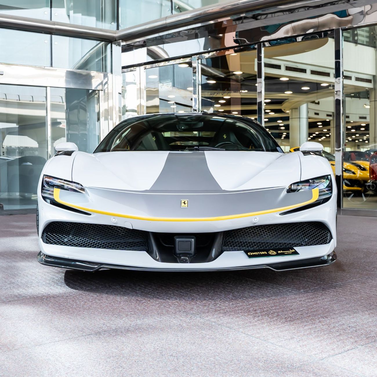 فيراري SF90 ستراديل 2022 FERRARI SF90 ASSETO FIORANO ( NOVITEC BODY KIT ) DONE ONLY 5000KM GCC WITH WARRANTY