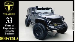 Jeep Wrangler FULLY MODIFIED + MANUAL GEAR + FULL ACCESSORY / 2017 / GCC / WARRANTY + FREE SERVICE / 2,251 DHS P.M