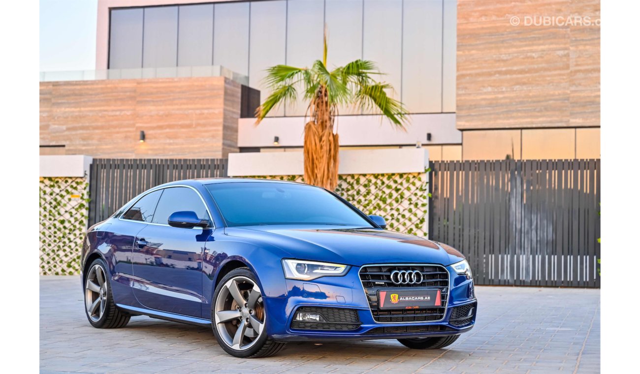 Audi A5 S-line Coupe | 1,351 P.M |  0% Downpayment | Full Option | Spectacular Condition!