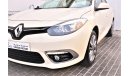 Renault Fluence DEALER WARRANTY 2.0L LE 2017 GCC SPECS