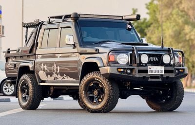 Toyota Land Cruiser HEAVY OFF-ROAD SETUP | 4WD | 4.5L DIESEL ENGINE | MANUAL TRANSMISSION | ROOF RACK + TENT | DOUBLE CA