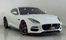 جاكوار F Type R 5.0L (550 HP) Coupe AWD 2018 Jaguar F-Type R, Warranty, Full Jaguar Service History, Excellent Con
