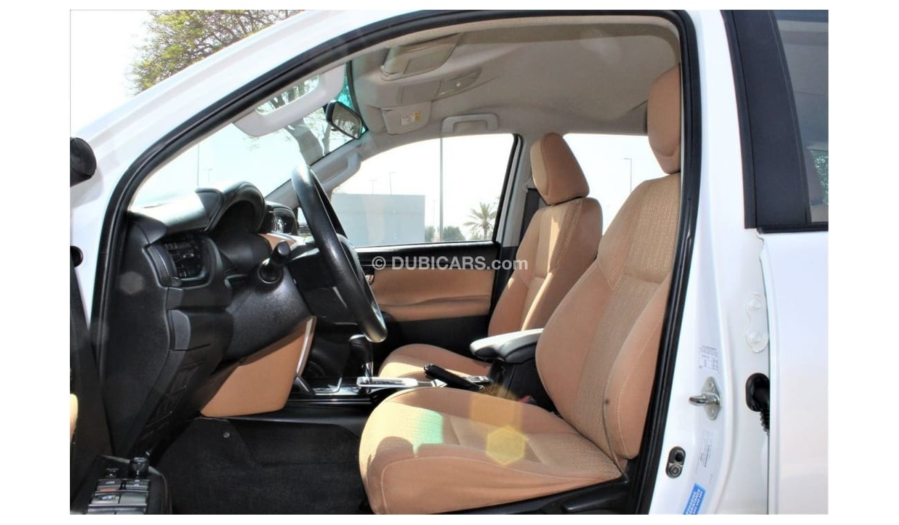 Toyota Fortuner EXR GCC UNDER WARRANTY