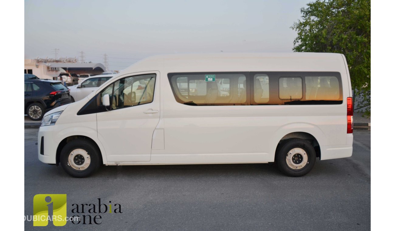 Toyota Hiace 3.5L - M/T with LEATHER SEATS, WHITE BUMPER & REAR LCD SCREEN