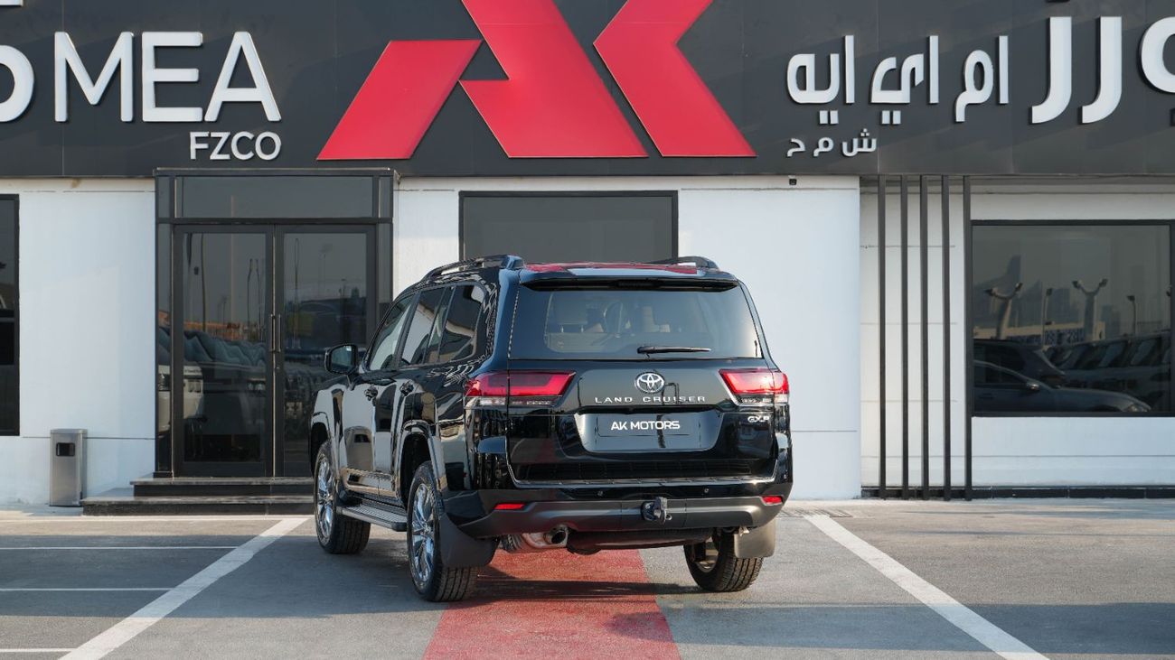 Toyota Land Cruiser GXR 4.0L Black 2024 MY EXPORT PRICE