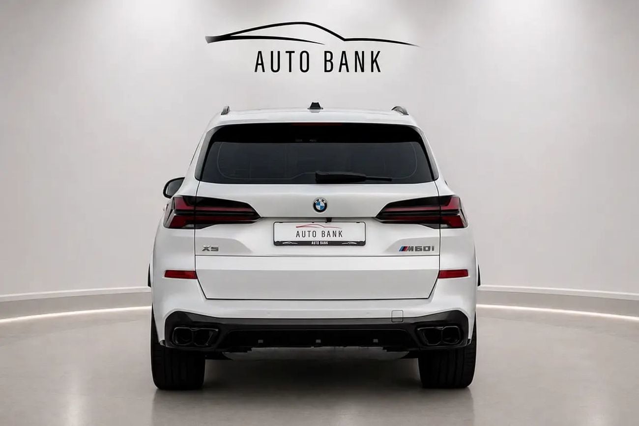 BMW X5 M60i XDRIVE M60i GCC Specs - Under Warranty and Service Contract