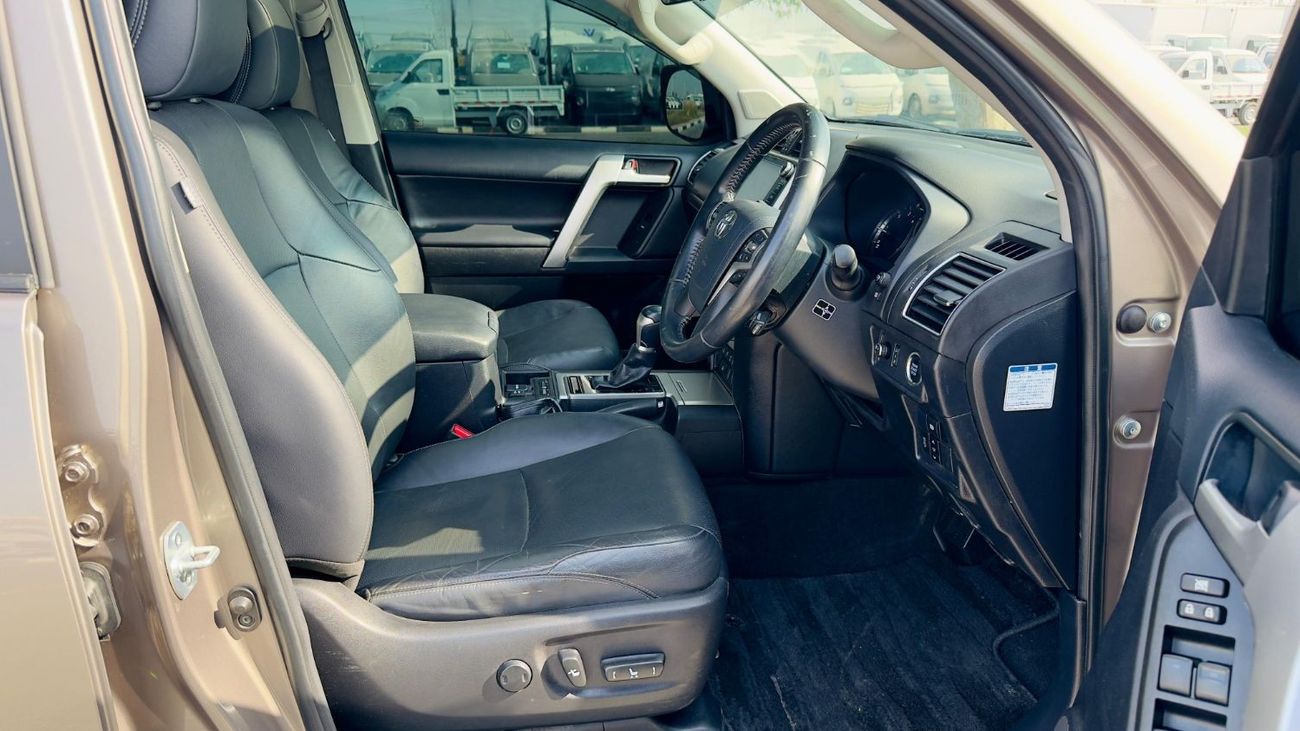 Toyota Prado LIMGENE BODY KIT INSTALLED |2.8L DIESEL| ELECTRIC HEATED SEATS | RHD [QISJ IN DUBAI]