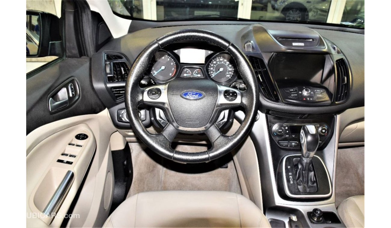 Ford Escape (ORIGINAL PAINT صبغ وكاله )AMAZING Ford Escaped SE 2014 Model!! in Black Color! GCC Specs