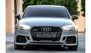 Audi RS3 GCC 2017 under Agency Warranty with Zero Down-Payment.