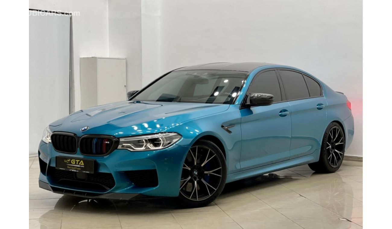 BMW M5 2019 M5 Competition, BMW Warranty-Service Contract-Service History, GCC