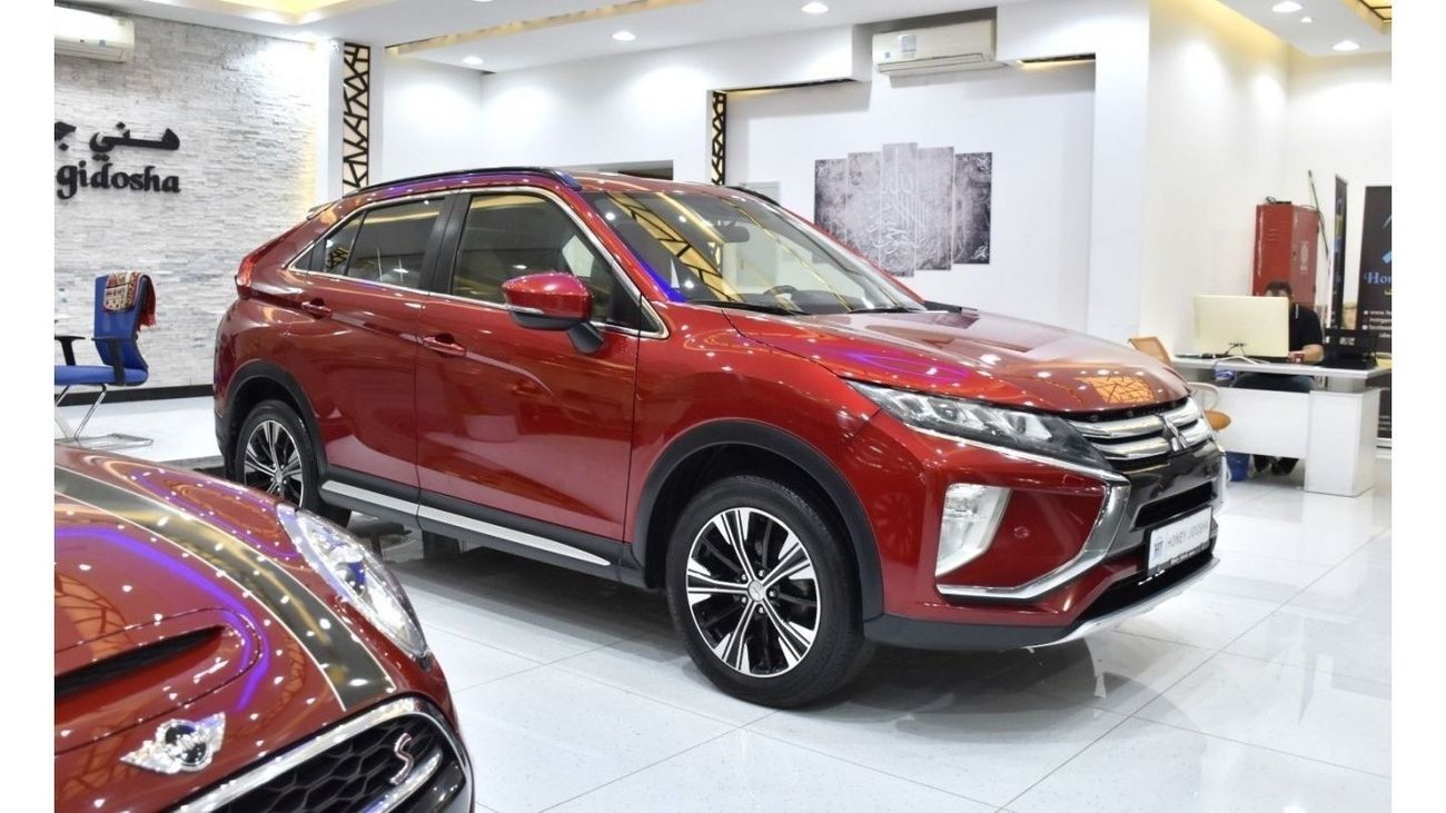 Mitsubishi Eclipse Cross EXCELLENT DEAL for our Mitsubishi Eclipse Cross ( 2018 Model ) in Red Color GCC Specs
