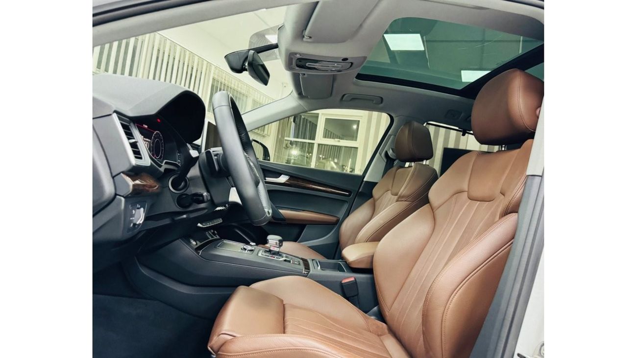 Audi Q5 45 TFSI Quattro GCC .. S line .. Original Paint .. Warranty .. Perfect Condition .. Top Range