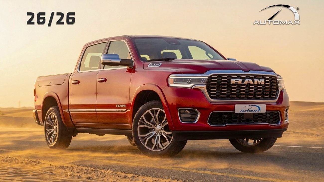 رام 1500 (For Export , НА ЭКСПОРТ) PY 26/26 TUNGSTEN SST H.O 3.0TT GCC Без пробега