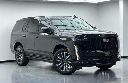 كاديلاك إسكالاد Sport Platinum 6.2L 4WD 2021 Cadillac Escalade 600 Sport, Cadillac Warranty + Service Pack, Fully Lo