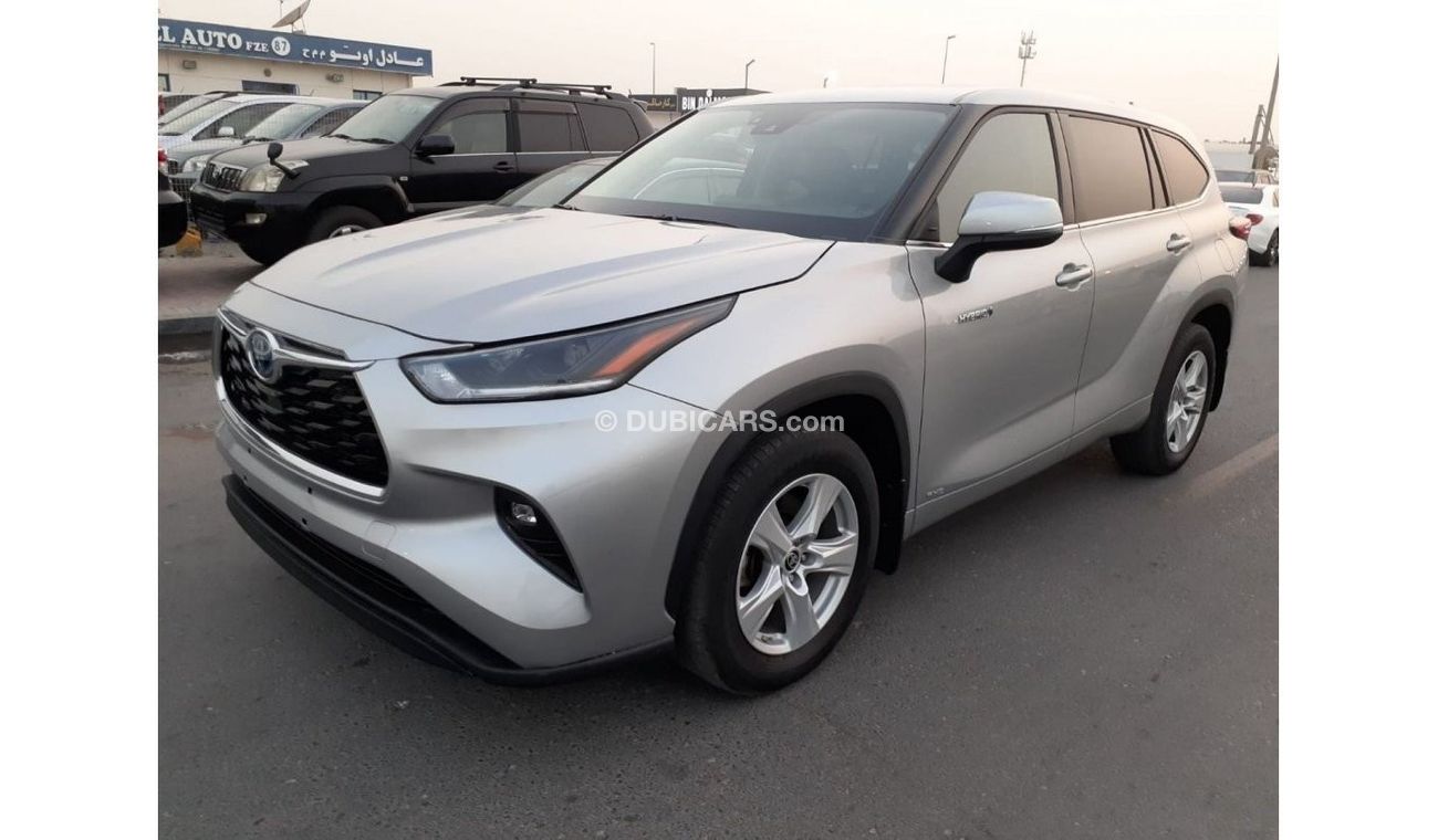 Used LE 2021 TOYOTA HIGHLANDER HYBRID (UAE & EXPORT) 2021 for sale in ...