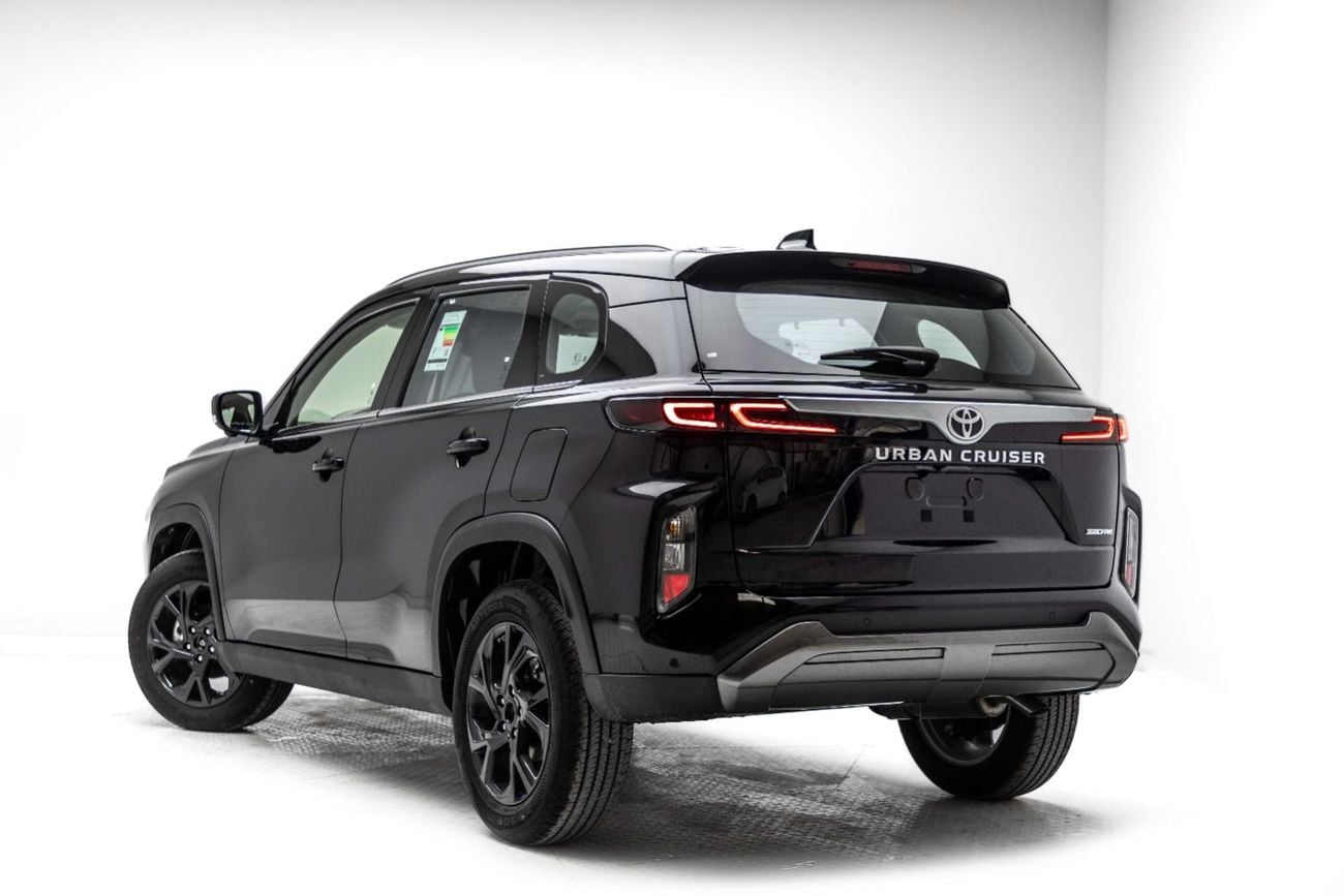 Toyota Urban Cruiser GLX 1.5L - Pearl Midnight Black Inside Black and Brown | Export Only