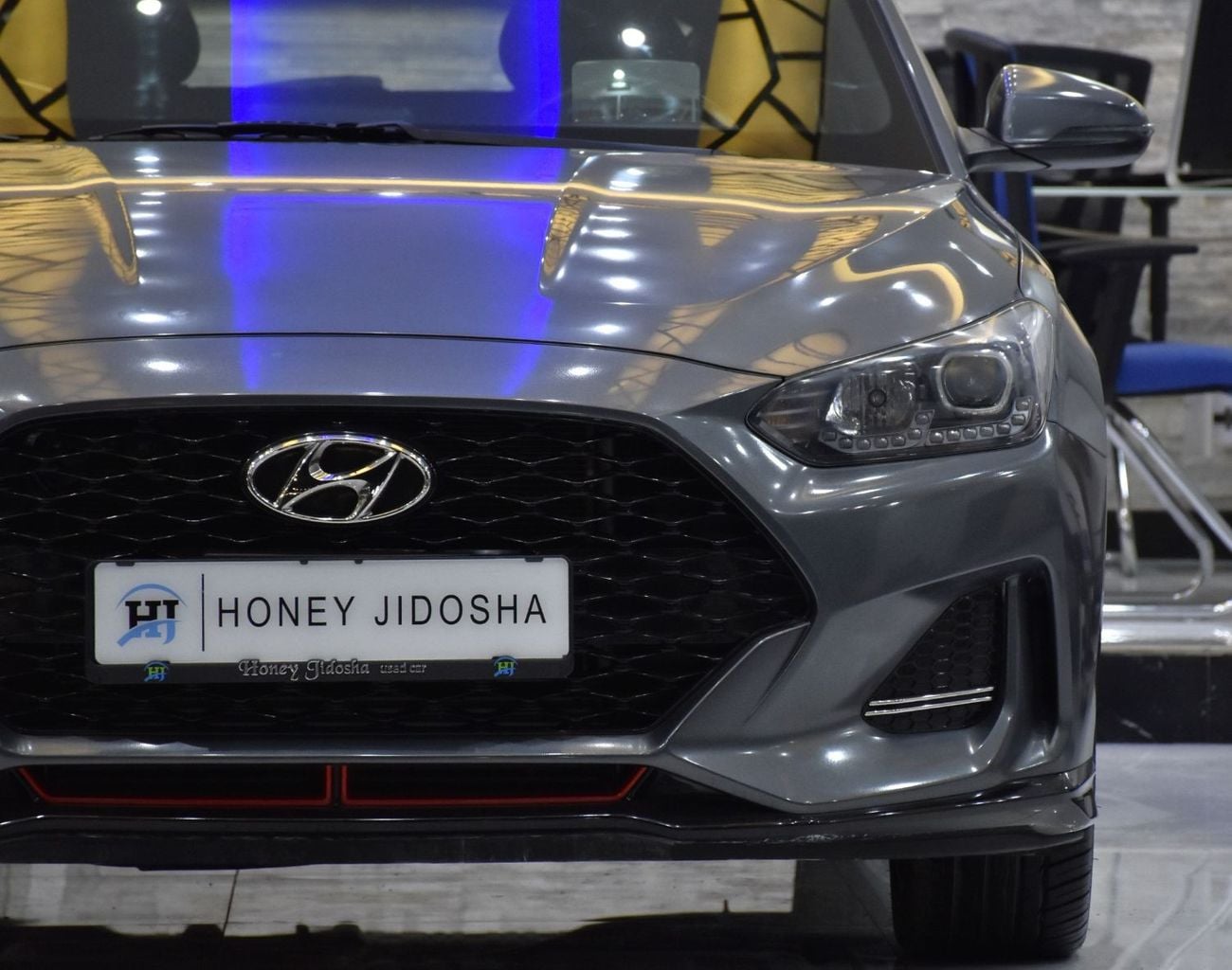 Hyundai Veloster EXCELLENT DEAL for our Hyundai Veloster 1.6L Turbo ( 2019 Model ) in Grey Color GCC Specs