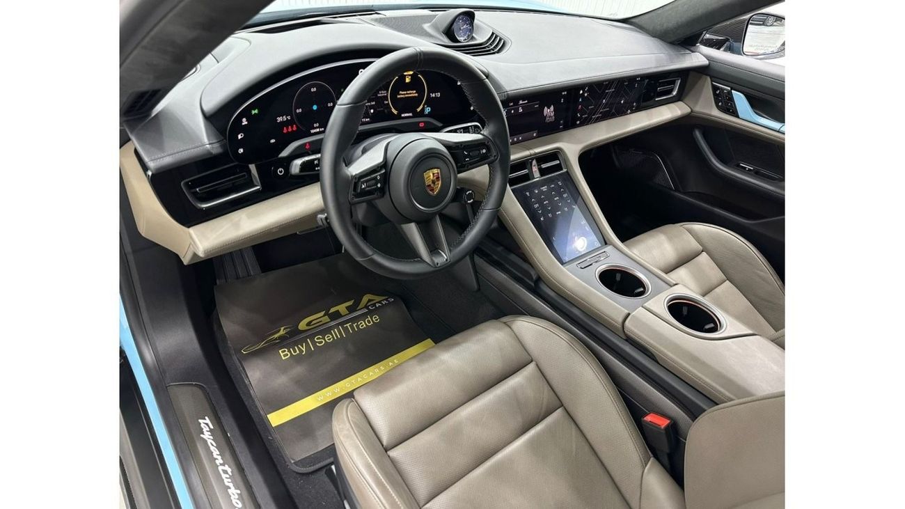 Porsche Taycan 2021 Porsche Taycan Turbo S, Porsche Warranty, Full Service History GCC
