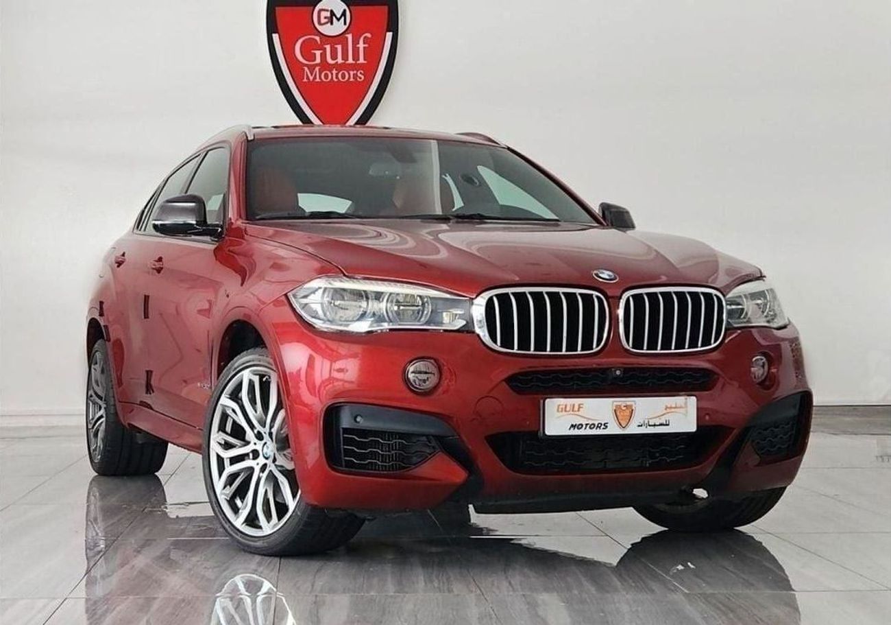 BMW X6 50i LUXURY V8 4.4L-8CYL ORIGINAL PAINT - FULLY AGENCY MAINTAINED. AGMC-DUBAI