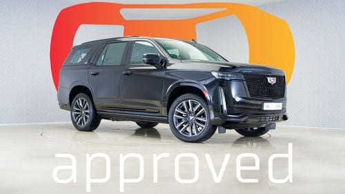 Cadillac Escalade Sport Platinum 6.2L AWD | AED 15,089 PM | Warranty March 2026 - Service March 2027 | GCC
