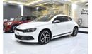 Volkswagen Scirocco EXCELLENT DEAL for our Volkswagen Scirocco 2.0 TSi ( 2013 Model ) in White Color GCC Specs