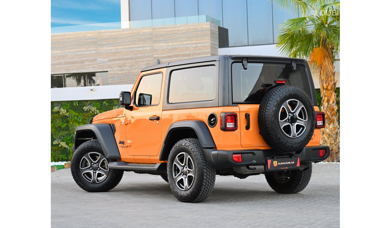 Jeep Wrangler Sport | 3,033 P.M  | 0% Downpayment | Magnificient Condition!