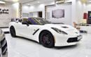 Chevrolet Corvette EXCELLENT DEAL for our Chevrolet Corvette C7 Stingray ( 2016 Model ) in White Color GCC Specs