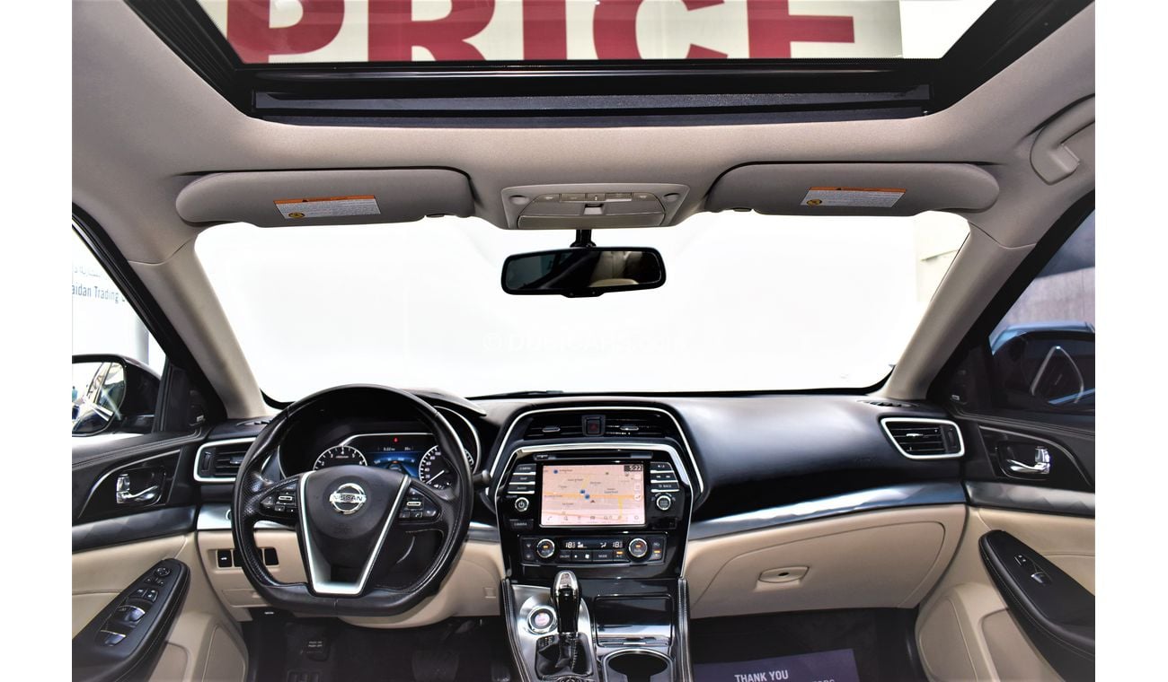 Nissan Maxima | AED 2250 PM | 0% DP | 3.5 SV GCC DEALER WARRANTY