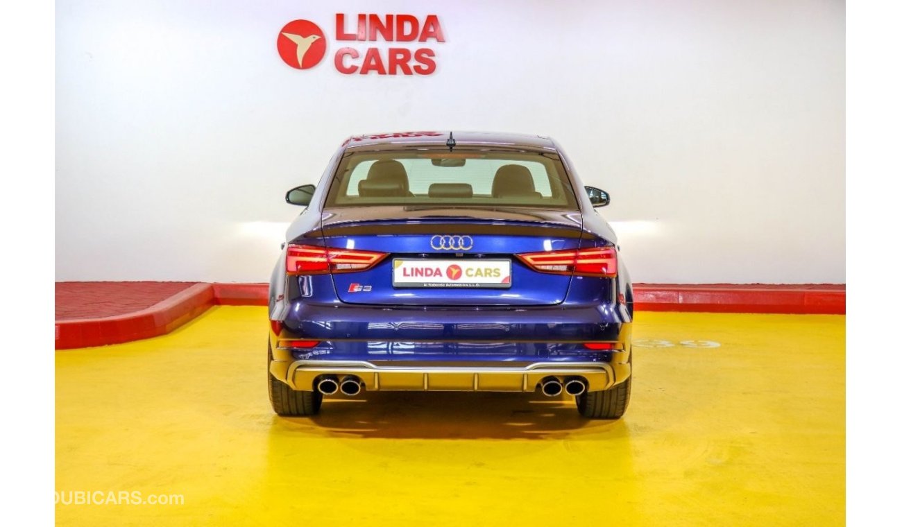 أودي S3 RESERVED ||| Audi S3 2019 GCC under Agency Warranty with Flexible Down-Payment.