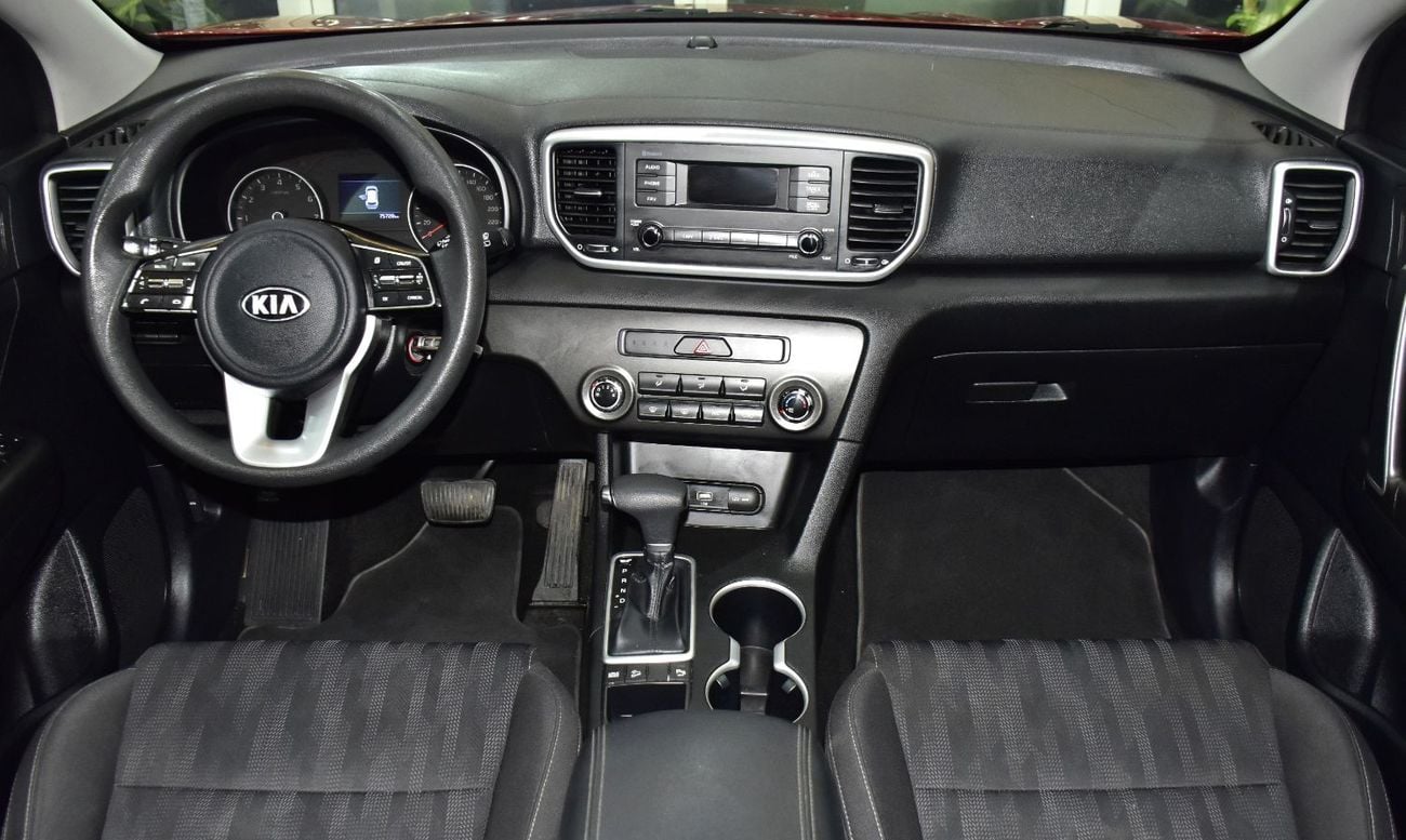 Kia Sportage EXCELLENT DEAL for our KIA Sportage ( 2021 Model ) in Red Color GCC Specs