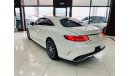 مرسيدس بنز S 550 كوبيه Turbo AMG V8 2015