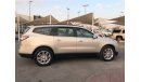 Chevrolet Transverse Chevorlet TRAVERSE MODEL 2015 GCC car prefect condition cruise control Bluetooth navigation sensors