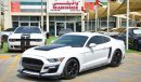 Ford Mustang Mustang Eco-Boost V4 2017/Premium FullOption/Shelby Kit/Low Miles/Very Good Condition