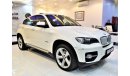 بي أم دبليو X6 AMAZING BMW X6 XDrive35i 2008 Model ! in White Color! GCC Specs