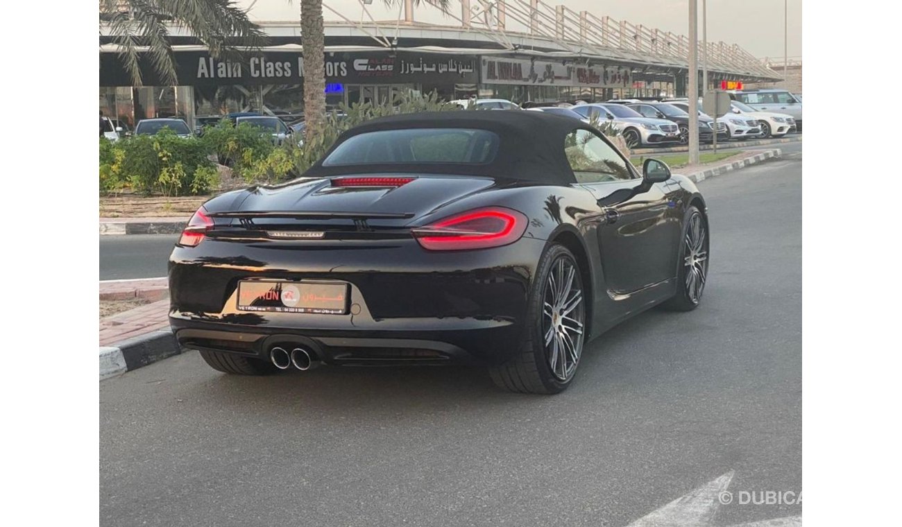 Porsche Boxster = SPYDER V6 = FREE REGISTRATION = WARRANTY = GCC SPECS