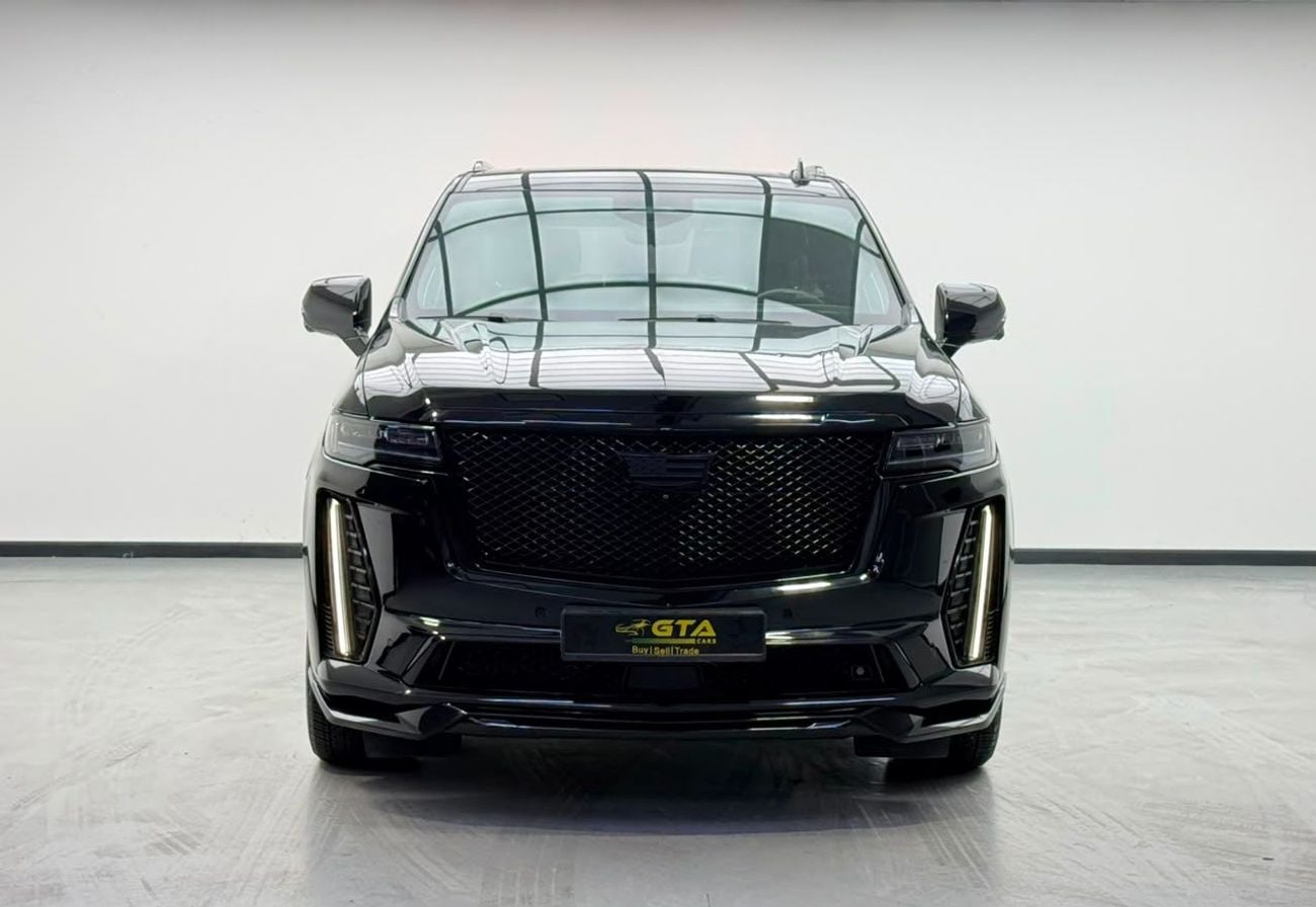 كاديلاك إسكالاد V SERIES 2023 Cadillac Escalade V, 2027 Cadillac Warranty, 2028 Cadillac Service Pack, Pilot Seats, GCC