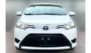 Toyota Yaris 2017 Toyota Yaris SE 1.5L 4Cyl 109hp//LOW KM // AED 490 /Month //ASSURED QUALITY