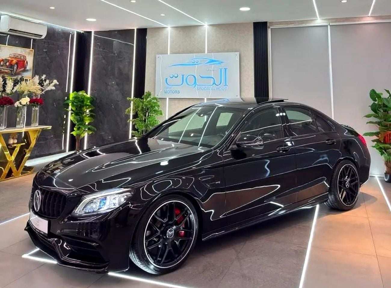 مرسيدس بنز C 63 S ELITE AMG SPECIAL MERCEDES C63S V8 || GCC || TOP OPTIONS || FORGED CARBON FIBER || RADAR LANE ASSIST
