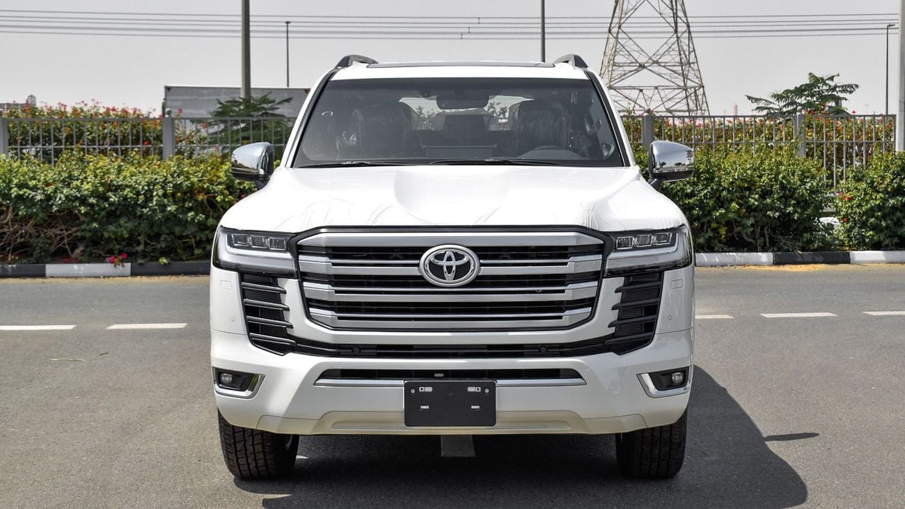 Toyota Land Cruiser ECTAGR029 - 2025 Toyota LC300 VX - 3.5L Petrol Auto White with Black Interior