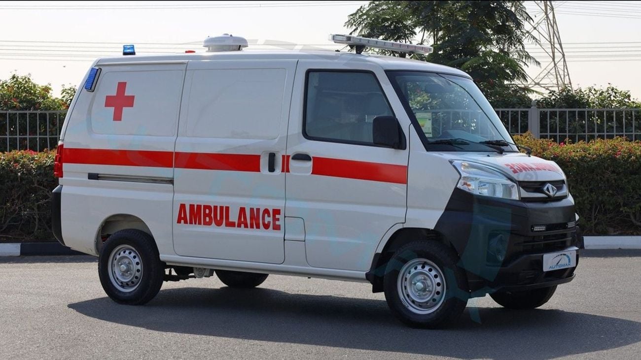 سي إم سي فيريكا Panel Ambulance Edition Van 1.5L RWD GCC 2025 With 3 Years Or 100,000 Km Warranty @ Swiss Auto.